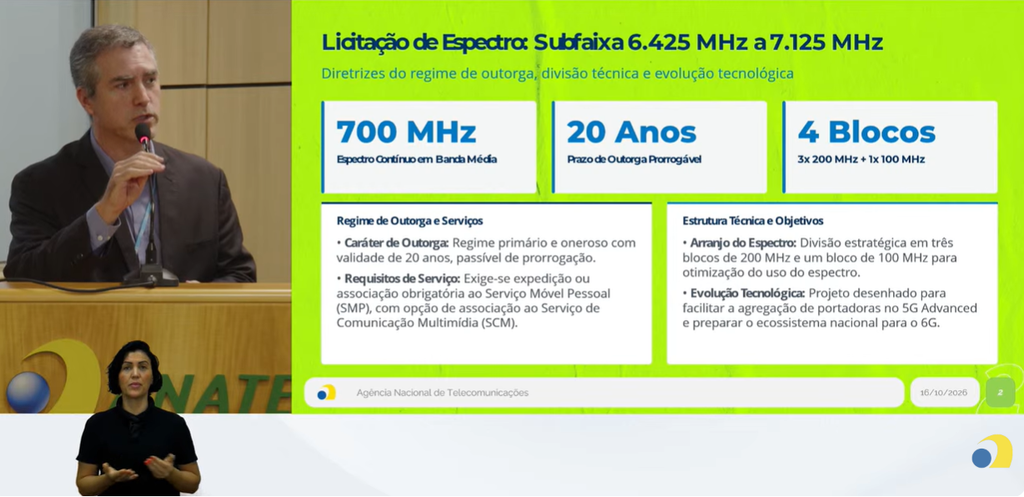 ISPs e teles voltaram a divergir em audiência pública da Anatel sobre a faixa de 6GHz